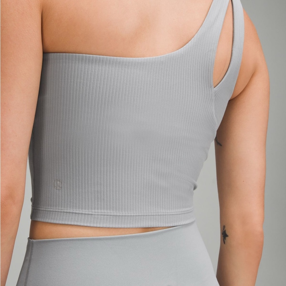 NWT Lululemon Ribbed Nulu Asymmetrical Yoga Tank